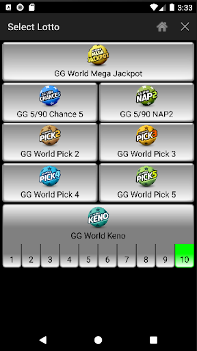 Android application Lotto Player Nigeria screenshort