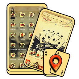 Icon image Vintage Cards Launcher Theme