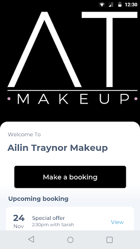 Android application Ailin Traynor Makeup screenshort
