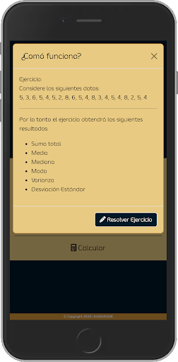 Estadística Plus | AUDAXCODE Screen 3