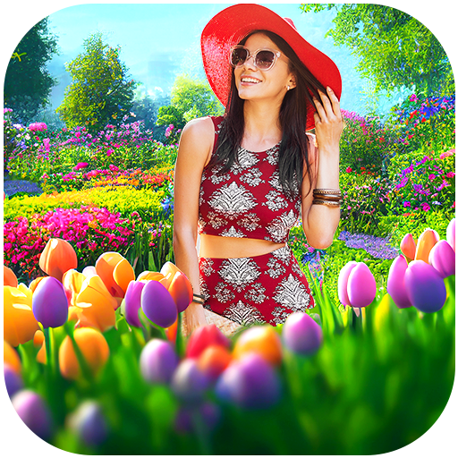 Garden photo editor : Blend Me  Icon