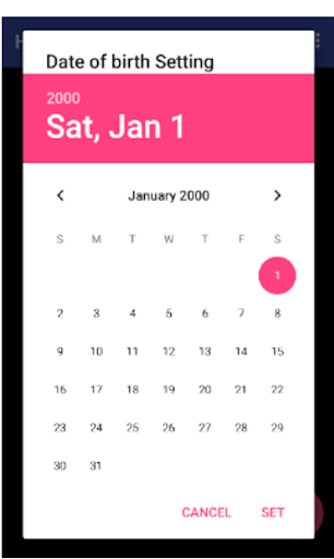Android application Candle for your birthday cake! screenshort