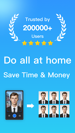 Android application Passport Photo Maker - Visa/ID screenshort