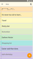 screenshot of Notepad - Colorful Notes