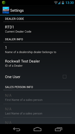 DMAXX Screen 2