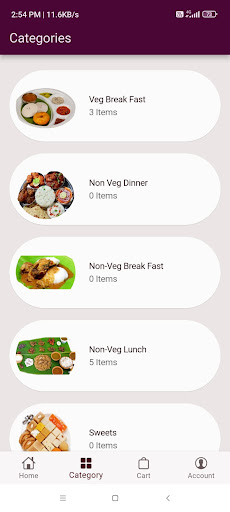AlloFoods Online food delivery Screen 3