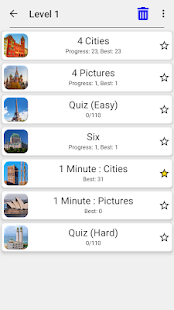 Cities of the World Photo-Quiz Screenshot
