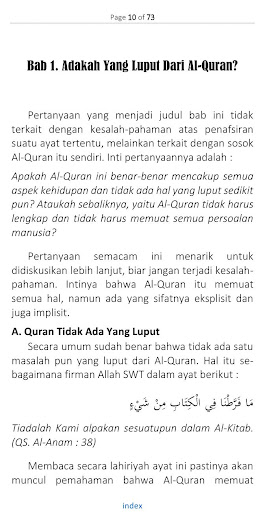 Salah Paham Terhadap Al-Quran Screen 3