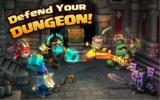 Dungeon Boss Heroes - Fantasie Strategie RPG