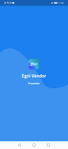 Android application Proveedores EG screenshort