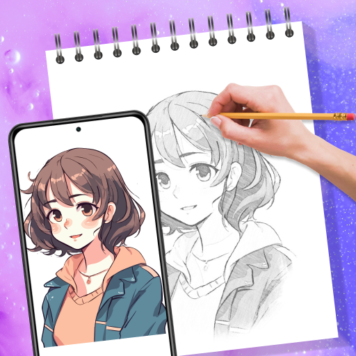 AR Draw Sketch: AR art & Trace logo