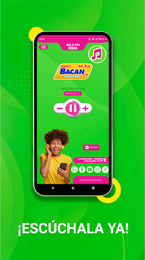 RADIO BACÁN PLUS 90.3 FM Screen 3
