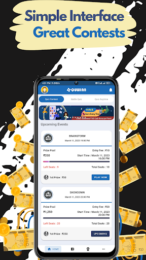 Android application Quwinn screenshort