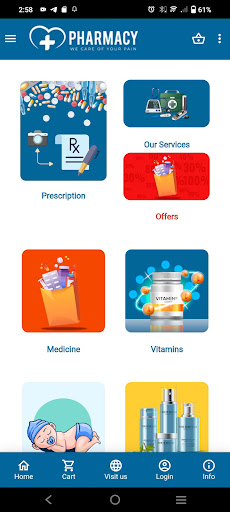 Android application Stacks Demo Pharmacy screenshort