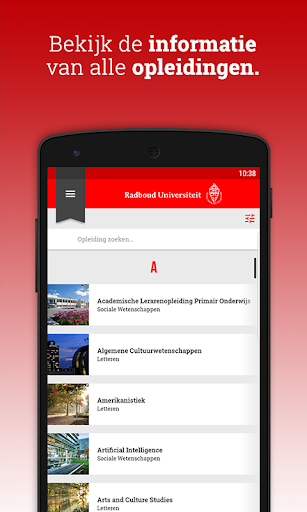 RU Studiekeuze Screen 2