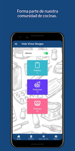 Android application DKP Kitchen screenshort