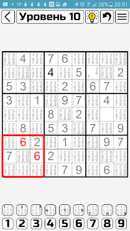 Game screenshot Судоку X apk download