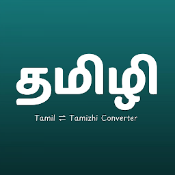 Icon image Tamil - Tamizhi Converter