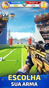 Sniper Champions: Tiro em 3D