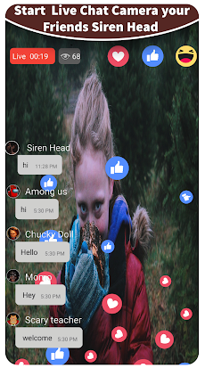 fake call chat with Siren Headのおすすめ画像3