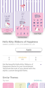 Hello Kitty Theme: Ribbons of Happiness 1.3.0 APK + Mod (Unlimited money) for Android