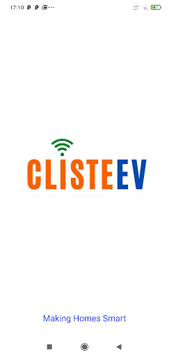 Android application Clisteev - Smart Home screenshort