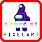 Among Us Pixel Art - Color By Number 2.0