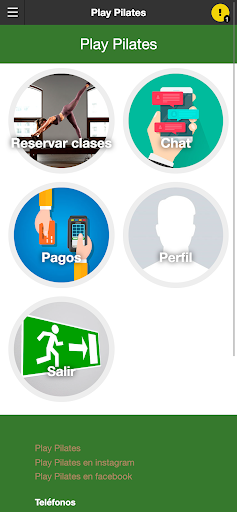 Android application Play Pilates screenshort