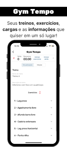 Gym Tempo - Contagem no treino Screenshot 3 - AppWisp.com