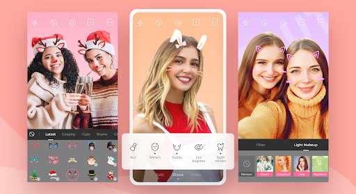 Android application Beauty Camera & Selfie Camera screenshort