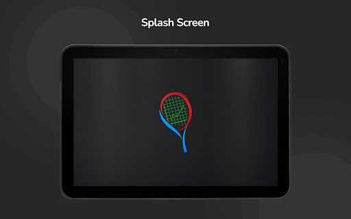 Android application Racquet Tracker Booking screenshort