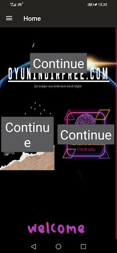 Android application BendenHaberAl screenshort