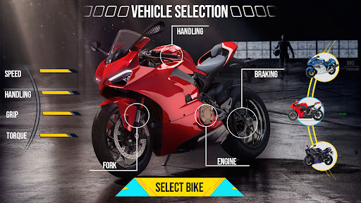 Bike Racing Motor Bike Tour 3D Screen 2