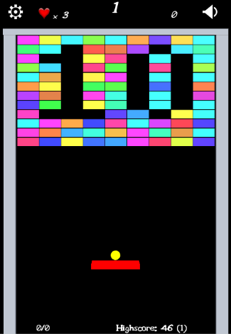 Android application Break Brick screenshort