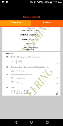 TVET N3 Mathematics Spot On  NATED