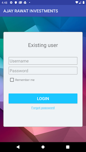 Android application AJAY RAWAT INVESTMENTS screenshort