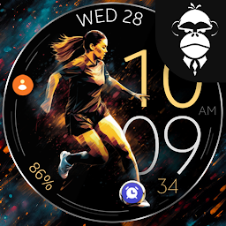 Women's Soccer Watch Face