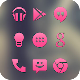 Pink Go Apex Nova Icon Theme icon