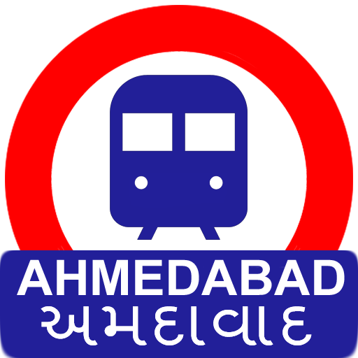 Ahmedabad Metro Route Fare Map logo