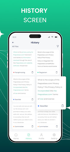 Screenshot of Paraphrase Tool: Paraphraser