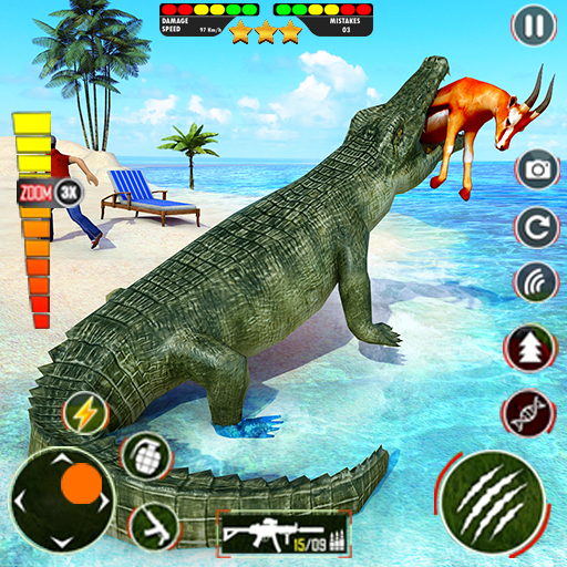 Hungry Animal Crocodile Games 1.0.12 screenshots 1
