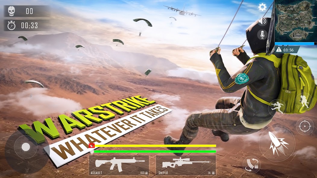 WarStrike FPS Offline Gun Game 0.1.88 APK + Мод (Unlimited money) за Android