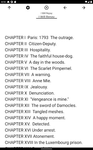 Book, I Will Repay Screen 3