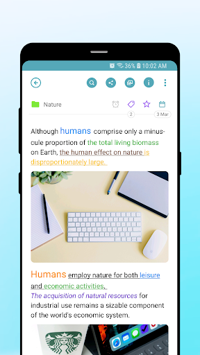 Android application Calendar Note screenshort