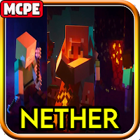 Nether Mod Netherite Update Mod for Minecraft PE