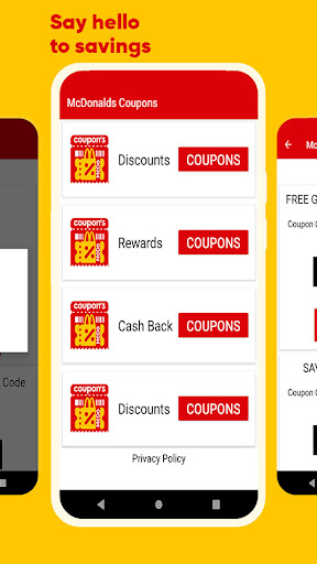 Mcdo Food Coupons