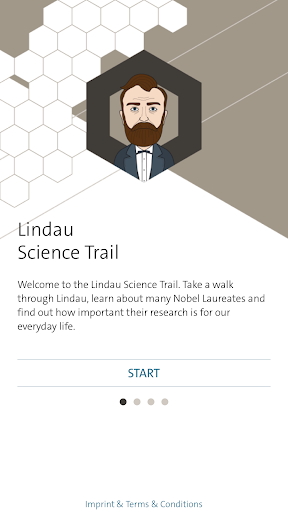 Android application Lindau Science Trail screenshort