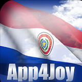 Paraguay Flag Live Wallpaper icon