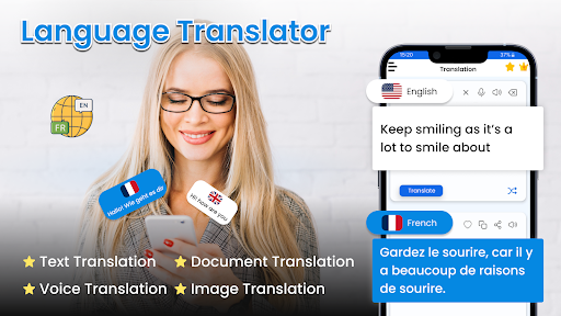 Android application Language Translator App screenshort