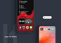 screenshot of Appo KWGT - iOS 18 Inspired